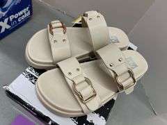WOMENS DOLCE VITA FOOTBED SANDALS - SIZE 8