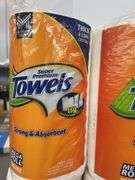 PACK OF PAPER TOWELS & (19) ROLLS