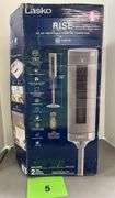 LASKO RISE 42"-54" ADJUSTABLE PEDESTAL TOWER FAN IN BOX