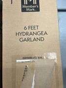 (2) 6FT HYDRANGEA GARLANDS IN BOXES