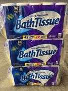 (3) PACKS OF TOILET PAPER