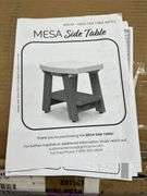 MAYNE MESA TABLE IN BOX - RED