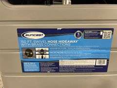 SUNCAST 150FT SWIVEL HOSE HIDEAWAY