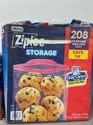 (2) BOXES OF ZIPLOC BAGS