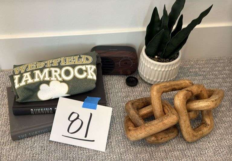 MISC HOME DECOR LOT - SEE PHOTOS