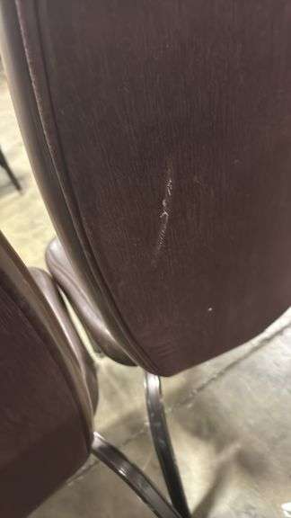(4) STACKING BANQUET CHAIRS