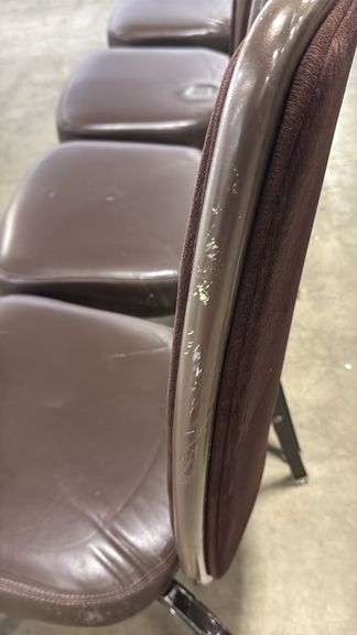 (4) STACKING BANQUET CHAIRS