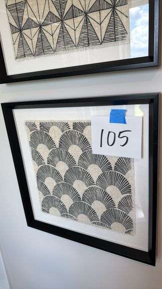 (2) FRAMED WALL ART