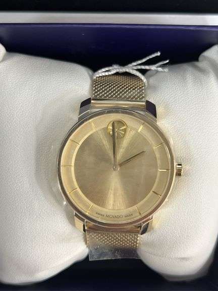 LADIES MOVADO BOLD WATCH W/ BOX