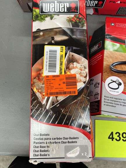 4PC WEBER GRILL LOT - SEE PHOTOS