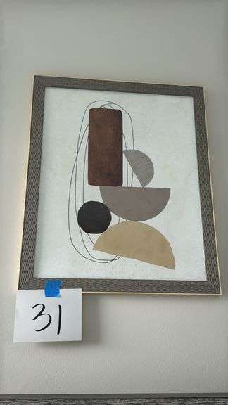 (2) FRAMED WALL ART