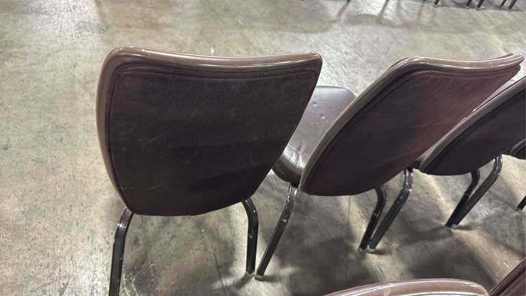 (4) STACKING BANQUET CHAIRS