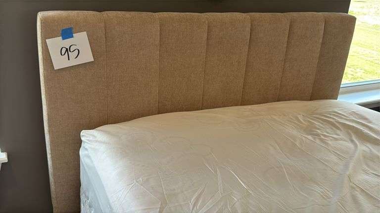 FULL SIZE BED - HEADBOARD, FOOTBOARD, RAILS