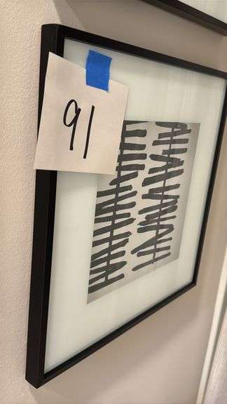 (2) FRAMED WALL ART