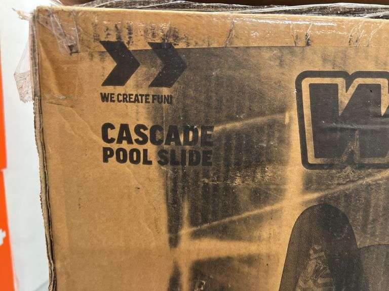 WOW CASCADE POOL SLIDE IN BOX - Earl's Auction Company