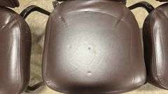 (4) STACKING BANQUET CHAIRS