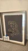 (2) FRAMED WALL ART