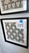 (2) FRAMED WALL ART