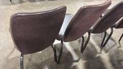 (4) STACKING BANQUET CHAIRS