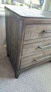 3-DRAWER WOOD NIGHTSTAND