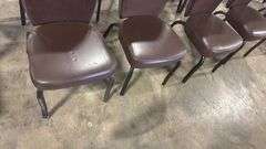 (4) STACKING BANQUET CHAIRS