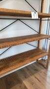 4-TIER INDUSTRIAL STYLE WOOD BOOKCASE