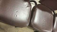 (4) STACKING BANQUET CHAIRS
