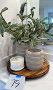 MISC HOME DECOR LOT - SEE PHOTOS