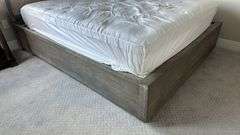 QUEEN SIZE BED (HEADBOARD, FOOTBOARD, RAILS)