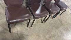 (4) STACKING BANQUET CHAIRS