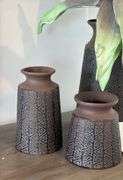 (3) DECOR VASES