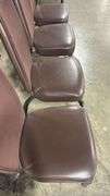 (4) STACKING BANQUET CHAIRS