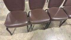 (4) STACKING BANQUET CHAIRS