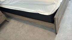 FULL SIZE BED SET - HEADBOARD, FOOTBOARD, RAILS