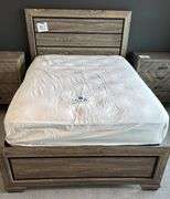 FULL SIZE BED SET - HEADBOARD, FOOTBOARD, RAILS