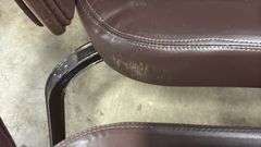 (4) STACKING BANQUET CHAIRS
