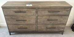 6-DRAWER WOOD DRESSER