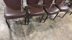 (4) STACKING BANQUET CHAIRS