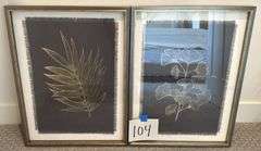 (2) FRAMED WALL ART