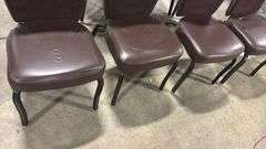 (4) STACKING BANQUET CHAIRS