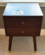 SAFAVIEH 2-DRAWER NIGHTSTAND
