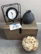 MISC HOME DECOR LOT - SEE PHOTOS