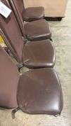 (4) STACKING BANQUET CHAIRS
