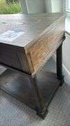 HEKMAN DARK WOOD NIGHTSTAND W/ 1 DRAWER