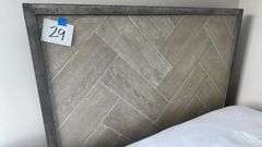 QUEEN SIZE BED (HEADBOARD, FOOTBOARD, RAILS)