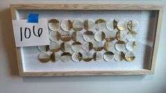 (2) FRAMED WALL ART