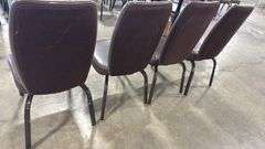 (4) STACKING BANQUET CHAIRS