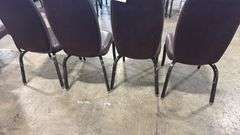 (4) STACKING BANQUET CHAIRS