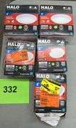 (5) HALO 4" LIGHTS IN BOXES