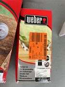 4PC WEBER GRILL LOT - SEE PHOTOS